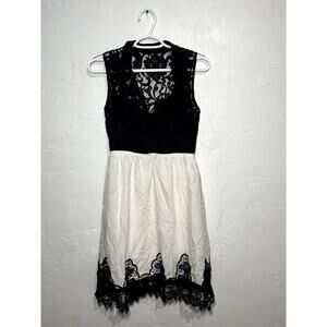 LBK sleeveless A line witchy whimsigoth fairy grunge emo goth dress women medium